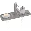 Toovem Kitchen Sink Splash Guard 17.7 * 5.5 Inch Toovem