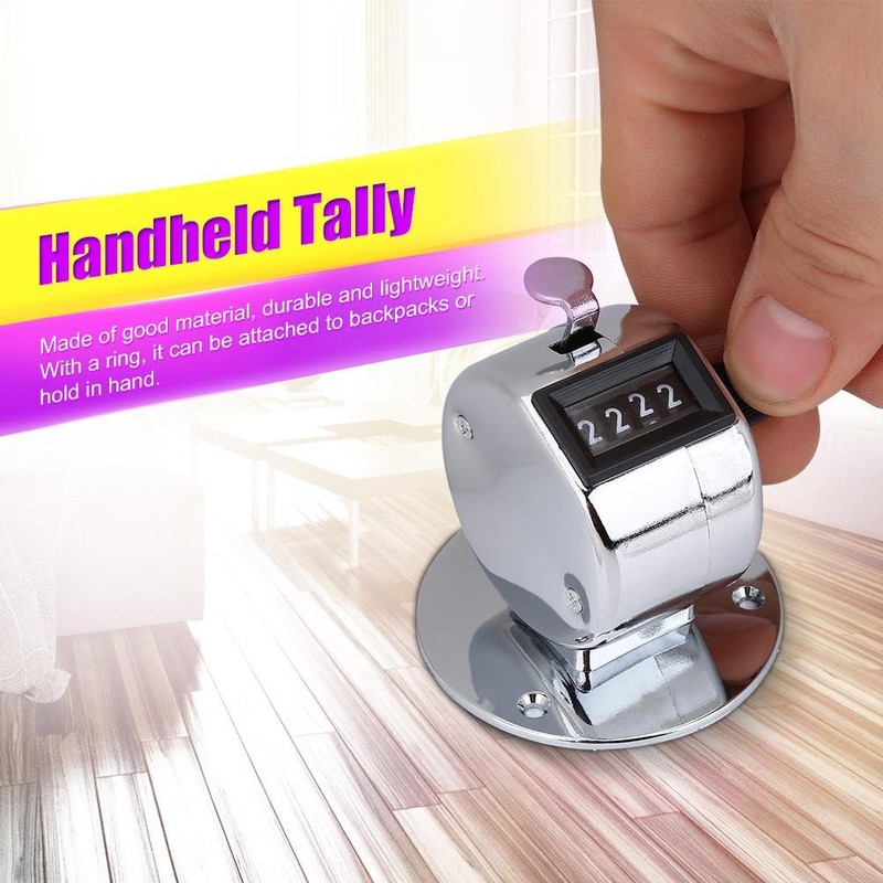 Demeras Mechanical Clicker Counter Handheld Hand Tally Counter Hand Held