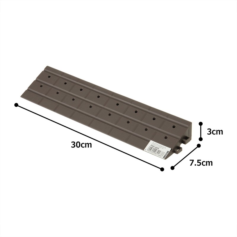 Iris Ohyama uddopaneru Deck Premier End Parts Straight Gray PWE