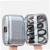 KOMBIUDA Portable Shockproof Hard Drive Case Storage Bag for External
