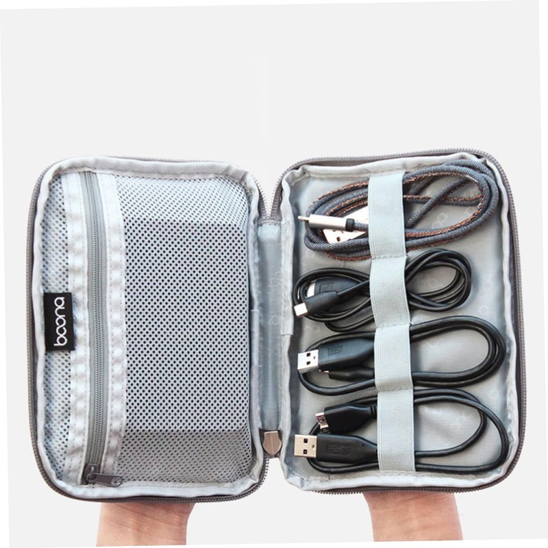 KOMBIUDA Portable Shockproof Hard Drive Case Storage Bag for External