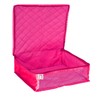 atorakushon Fabric Satin Foldable Saree Covers Cloth Garments Storage Bag