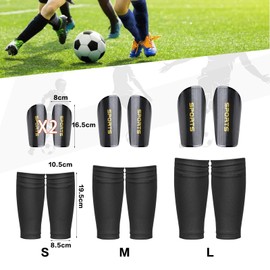 2 Pairs of Shin Pads Adult Football Men Women Shin Guards Football Children Small 1 Pair Shin Pads Socks with Optimised Insert Pocket Thin Shin Pad Holder Shin Pads