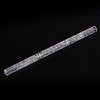 sourcing map Acrylic Embossed Rolling Pin 6.3 Inch Safflower 3D