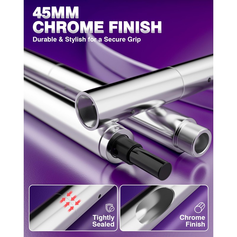 PYY Dance Pole for Home - Adjustable & Portable Dancing