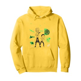 Rick and Morty Merch Galactic Adventure Portal Pullover Hoodie