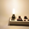 6pcs 90LED G9 Light Bulb 9W 220V Dimmable Soft Warm