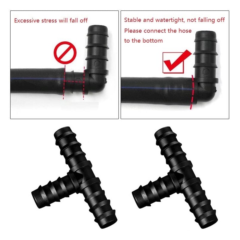 Voarge Irrigation Connection Kit for Hoses, 10 Pieces, Hose Connector