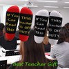LEVLO Teacher Appreciation Gifts Teacher Socks If You Can Read