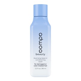 adwoa beauty Blue Tansy Leave In Conditioner With Bamboo, Hydrolyzed Quinoa and Horsetail Extracts Help To Strengthen, Support Growth ​And Length Retention For Coily and Curly Hair. - 3.3 oz.