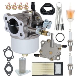Carbman 72558-G01 Carburetor Compatible with EZGO Golf Cart Gas Car 350cc For Robin TXT Medalist 4-Cycle Engines Workhorse ST350 72558-G05 72840-G02 72873-G01 17559 520-184 Carb with Fuel Pump