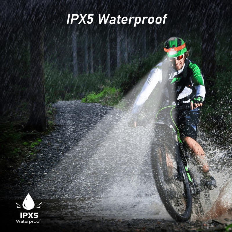 Blukar Headlamp Flashlight, 2-Pack Super Bright LED Rechargeable Headlight -