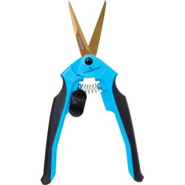 Ergonomic pruner Titanium curved blade
