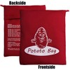 Microwave Potato Cooking Bags, Reusable Fabric Pouch for Baked Potatoes,