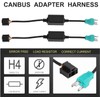YEEGO DIRECT H4 HB2 9003 LED Headlight Decoder Anti-Flicker Harness