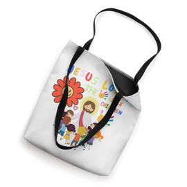 Jesus Loves The Little Children-Christian Gifts For Kids Tote Bag