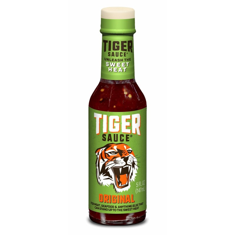 Tiger Sauce Original Hot Sauce, 5oz Bottle (Pack of 3)