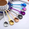 Alipis Spoon 304 Stainless Spoon Guitar Shape Tea Tool Kitchen