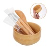 BIUDECO 5pcs Face Mask Mixing Bowl Set with Bowl Spatula