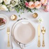 Joyido 40PCS Gold Plastic Silverware - Heavy Duty Elegant Disposable