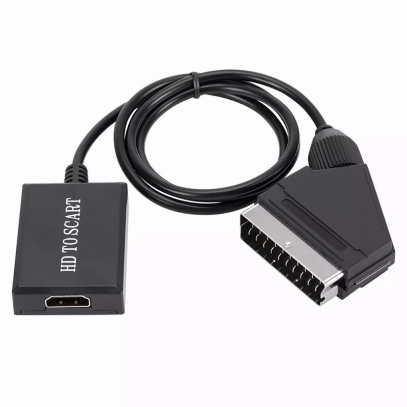 GOMITA Adaptador De Vídeo Hd Hdmi A Scart Cable De