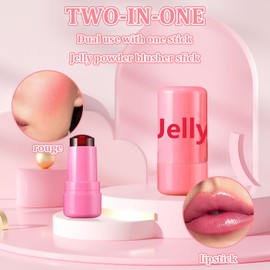 2 Pack Jelly Blush, Milk Makeup, Revolution Blush, Milk JellyBlush, MilkJellyBlush Stick, JellyBlush Pink BlushStick, MilkJelly Tint Stick, Monochromatic Multi StickBlush, for Cheek, Eyes, Lip