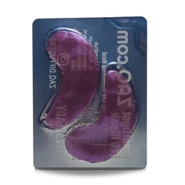 ZAQ Under Eye Mask Reduce Puffy Eyes, Undereye Bags, Wrinkles, Dark Circles - Under Eye Patches, Vegan Cruelty-Free Self Care (25 Pairs) (Amethyst 25pc)