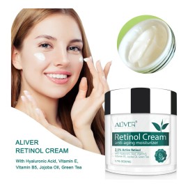 Crema Antiarrugas Hidratante Retinol Y Ácido Hialurónico