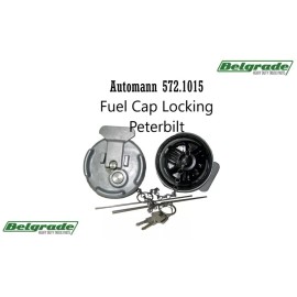 Automann 572.1015 Vented Locking Fuel Cap Replaces Peterbilt 1104859200