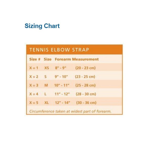 Breg Tennis Elbow Strap- New- Size Small- 96542