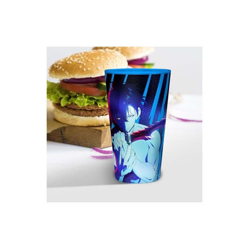 ABYSTYLE Solo Leveling Sung Jinwoo Premium Large Glass 13 Fl