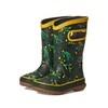 Bogs Kids Rainboot Rain Boot, Dark Green Multi, 1 US