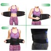 SUAVER Deluxe Neoprene Double Strap Back Support Adjustable Waist Trimmer