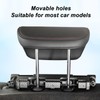 Car Headrest Pillow PU Adjustable Head Neck Support Rest Pillows