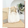 Annlaite 2137 Canvas Tote Bag, Large Capacity, A4 Size, Men's,