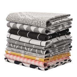 Selens Photography Props 30 x 40 cm Shooting Props Product Photography Photo Background Tablecloth Flat Lay Food Backgrounds, Cotton Linen Small Product Food Backdrops Pack of 10