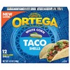 Ortega Taco Shells, White Corn, 4.9 Ounce,12 Shells