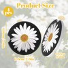 4Pcs Daisy Car Coasters for Cup Holders, Universal Non-Slip Absorbent