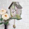 Mark Feldstein Garden Cottage Singing Cardinal Tabletop Wall Sound Cuckoo