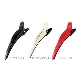 Dolphin Clip, Duckar Won't Miss Your New Imagination Hair, Marble White, Pack of 4