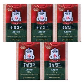 Jeonggwanjang CheongKwanJang Red Ginseng Jingo 100g 5pcs / JJ Mall / 정관장 홍삼진고 100g 5개 / JJ몰