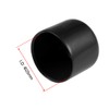 sourcing map Rubber End Caps 1 Inch (25 mm) ID