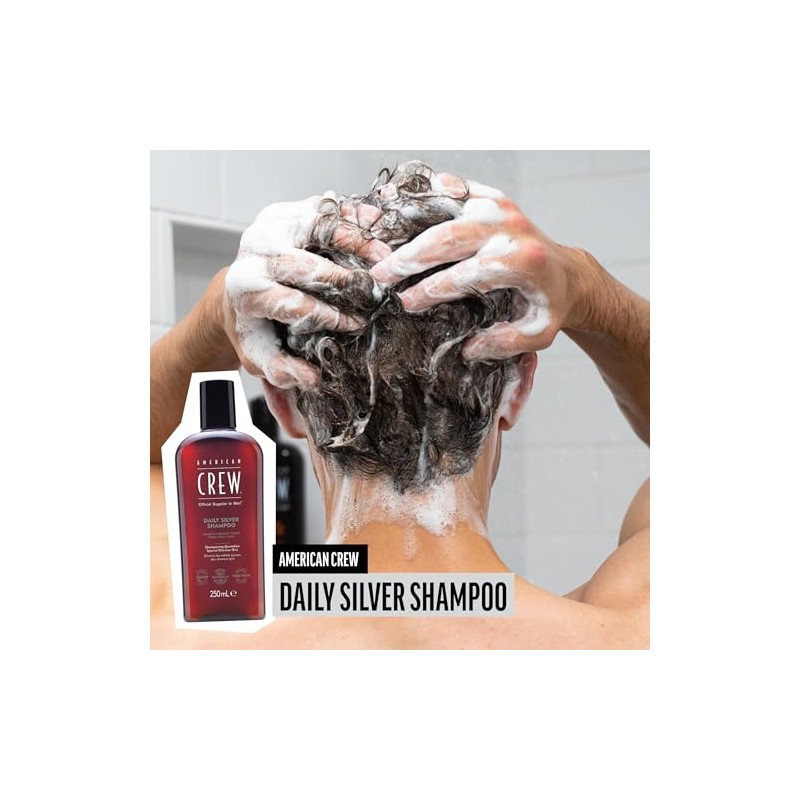 American Crew Daily Silver Shampoo 250 ml