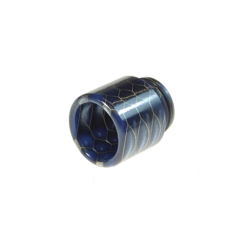 Armerah Snakeskin 810 Drip Tip eCig Mouthpiece Short/Wide Epoxy Resin