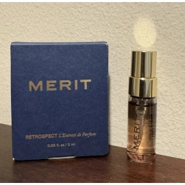 Merit Retrospect L'Extrait de Parfum Mini Travel Sample Spray 0.06 oz / 2 ml New