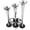 Scitoo 150db Super Loud 3Pcs Electric Air Horns Kit for