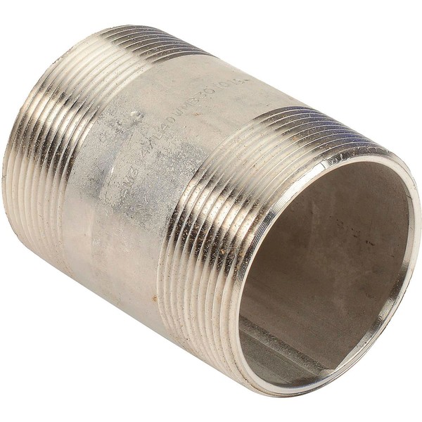 Merit Brass 2" X 3" 304 Stainless Steel Pipe Nipple
