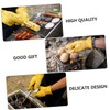 jojofuny 1pair Outdoor Heat Insulation Bbq Gloves for Grilling Warm