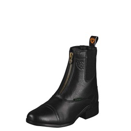 Ariat Womens Heritage Breeze Zip Paddock Boot Black 8