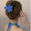 4Pcs Flower Claw Clips Matte Flower Hair Clip Strong Hold